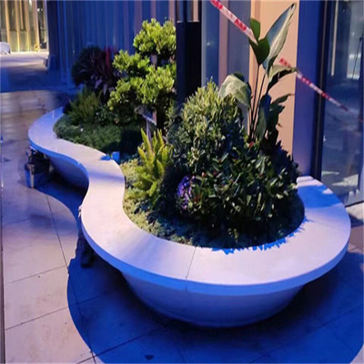 戶(hù)外廣場(chǎng)GRC樹(shù)池坐凳藝術(shù)景觀(guān)坐凳飾紀(jì)上品廣東GRC構(gòu)件